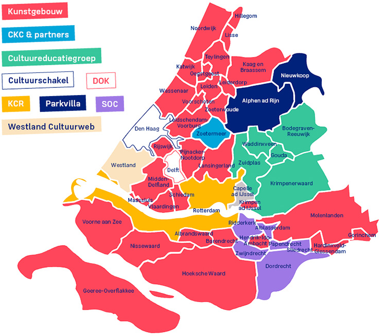 Cultuureducatie met kwaliteit - penvoerders in Zuid-Holland